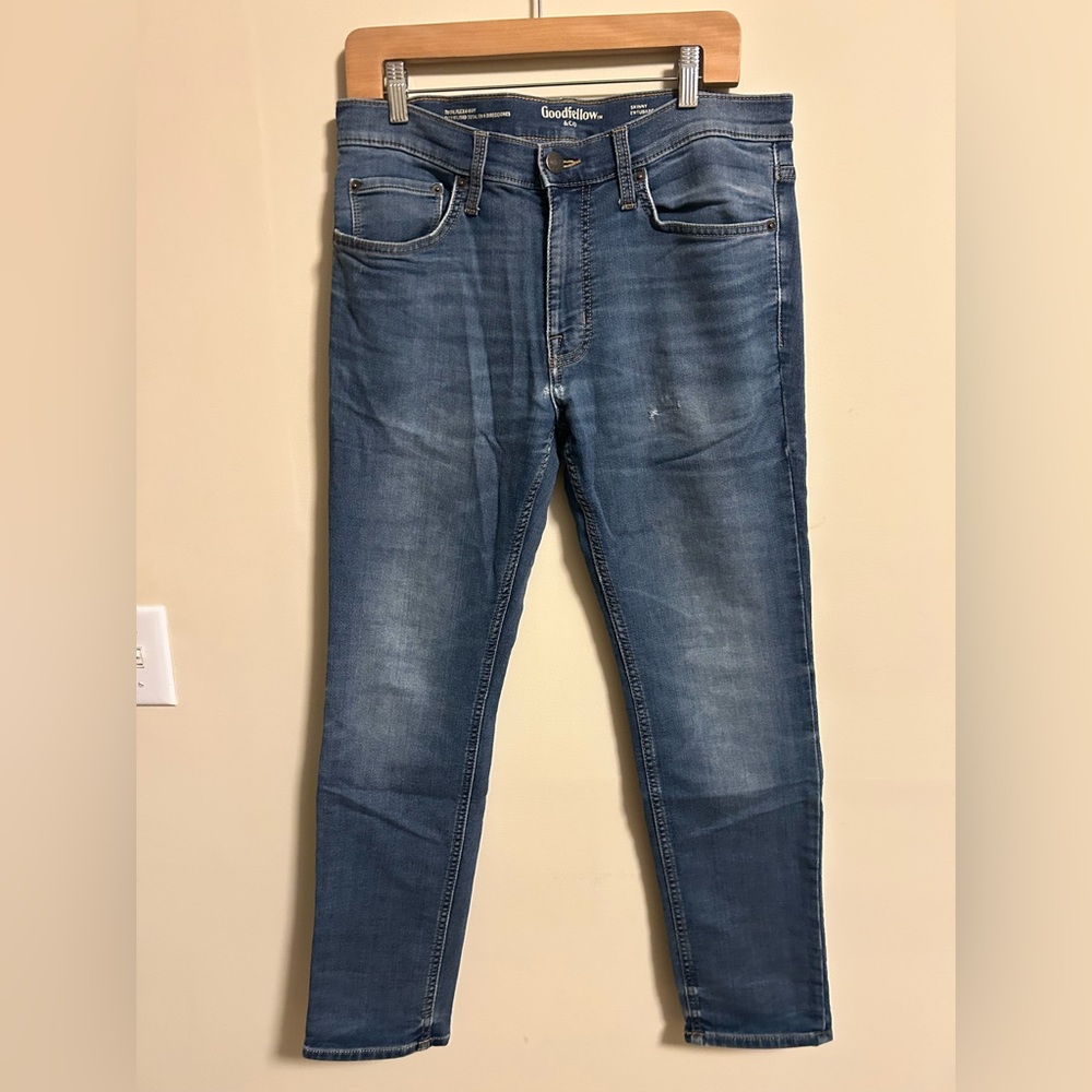 Goodfellow & Co Men's Blue Skinny Jeans